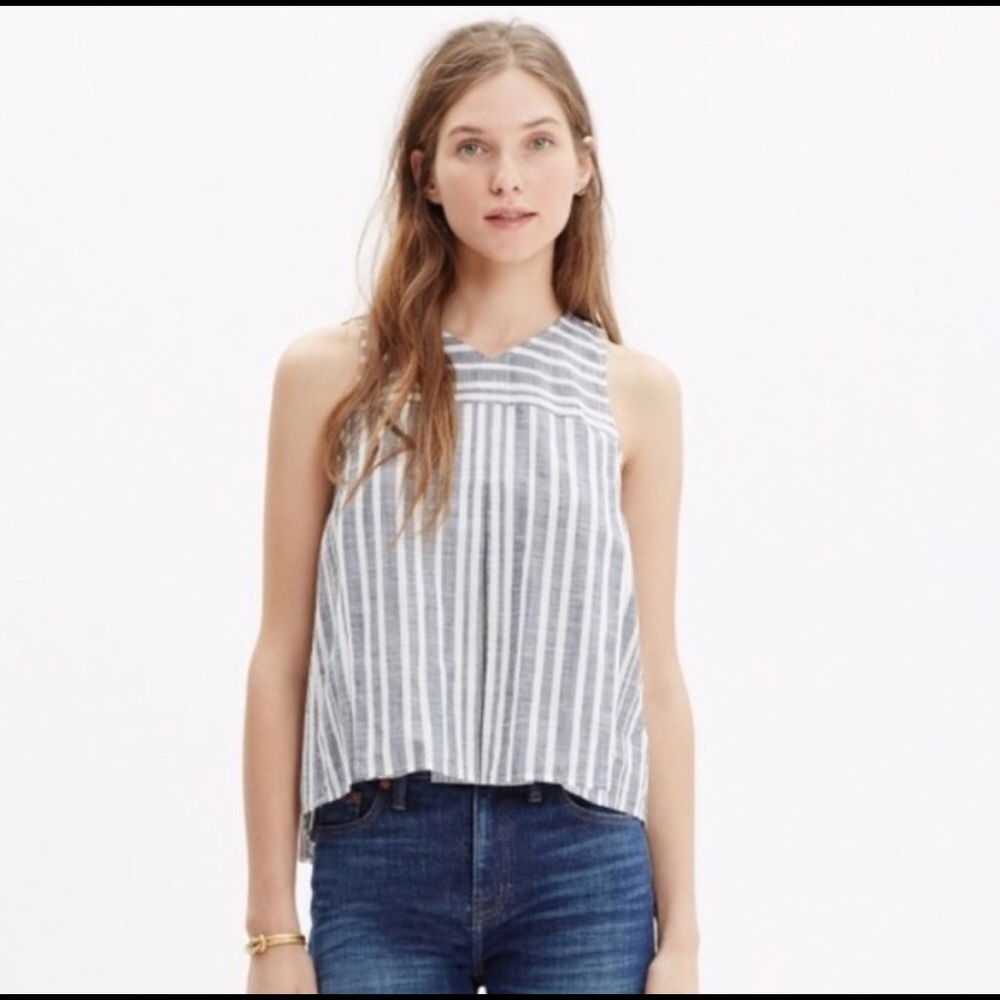 Madewell trapeze tank top